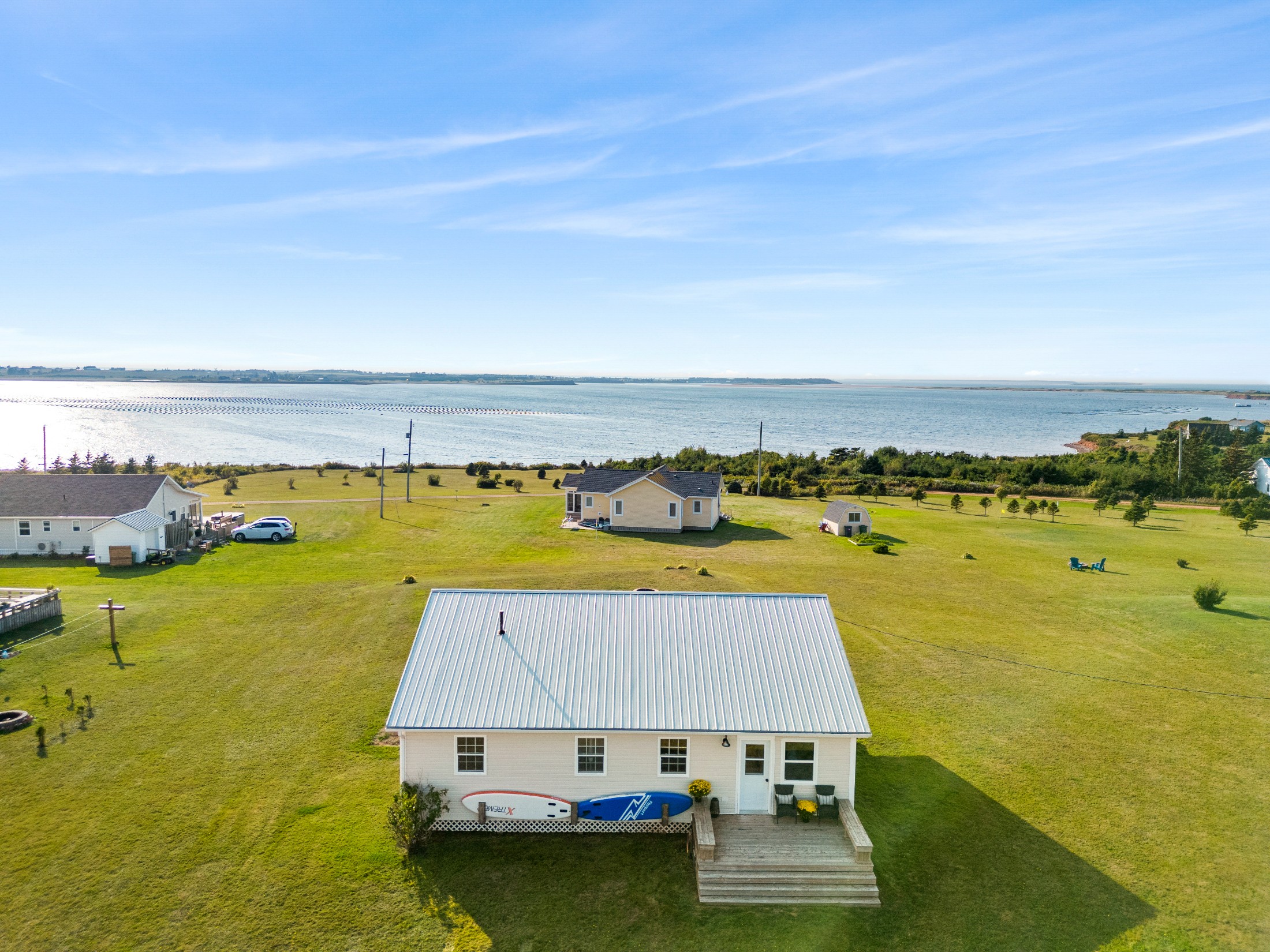 PEI cottage for sale at 26 Profitt Lane in Darnley near Thunder Cove beach with coastal views